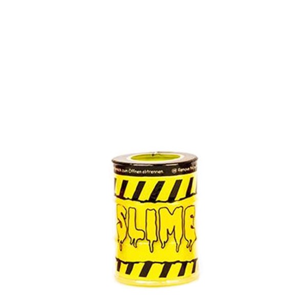 Neon Slime in Öltonne, gelb, 80gr, Trendhaus
