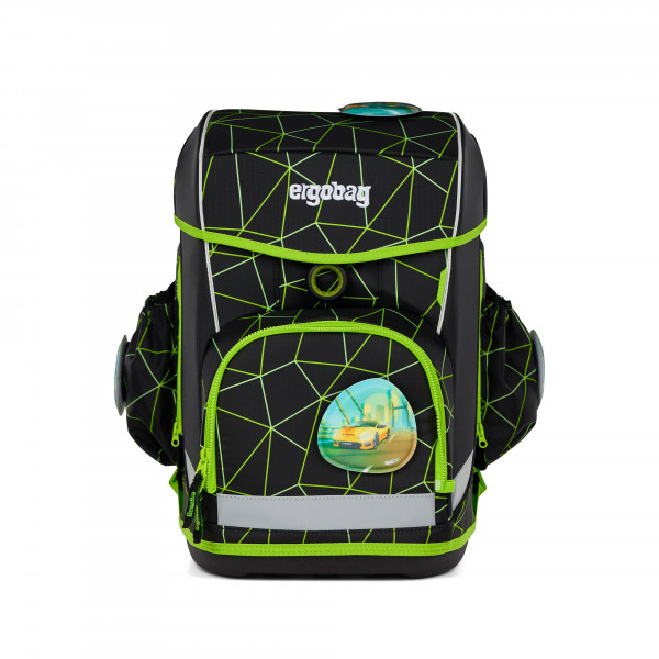 Ergobag Schulranzen-Set CUBO LIGHT CyBär Race