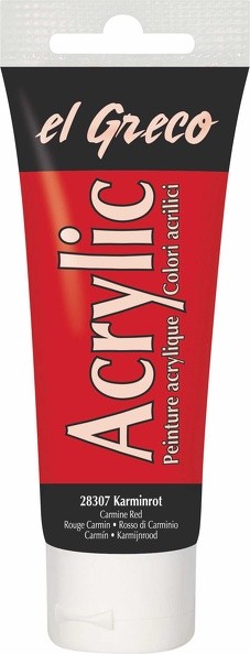 Kreul Acrylic el Greco 75ml Karminrot