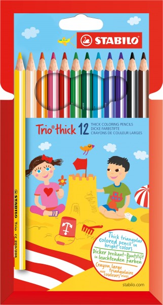 STABILO Trio Dicke Farbstifte Color 12 Stk.