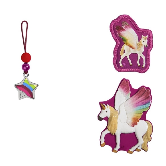 Step by Step MAGIC MAGS Schleich® Geflügeltes Regenbogeneinhorn, bayla