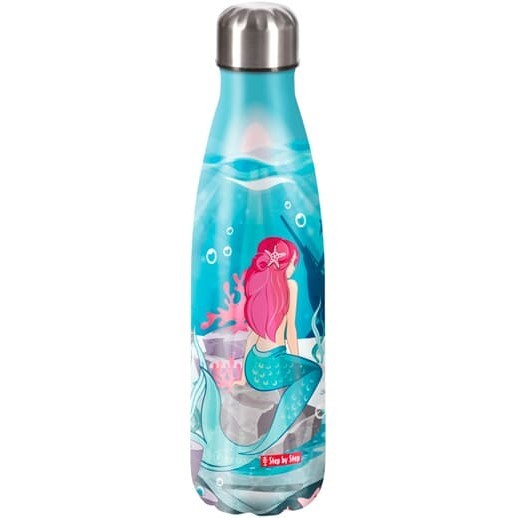 Step by Step Edelstahl-Trinkflasche Mermaid Bella