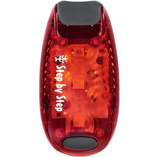 Step by Step LED-Sicherheits-Klemmleuchte rot