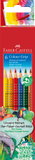 Faber-Castell Colour Grip 6er Kartonetui Wasservermalbare Buntstifte