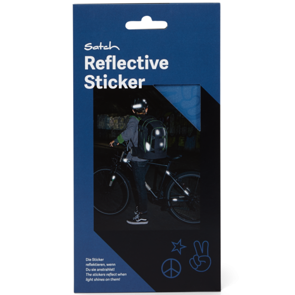 Satch Reflective Sticker blau