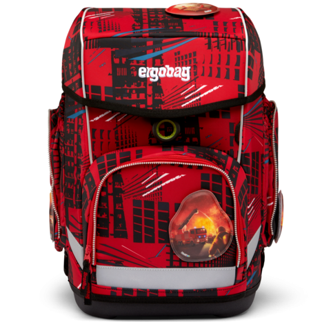 Ergobag Schulranzen-Set Cubo AlarmBärreitschaft